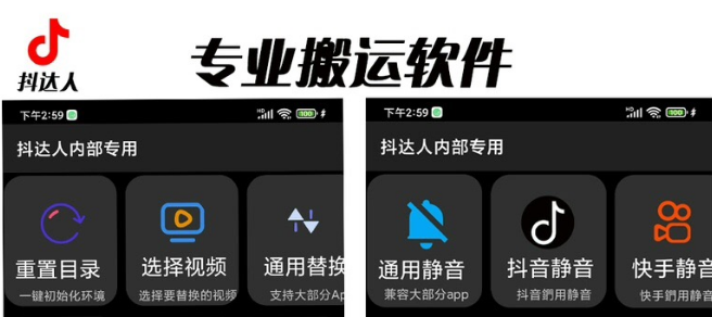 （6576期）对外收费699抖音傻瓜式一键搬运，起号专用5分钟一个视频《软件+详细教程》-课程网